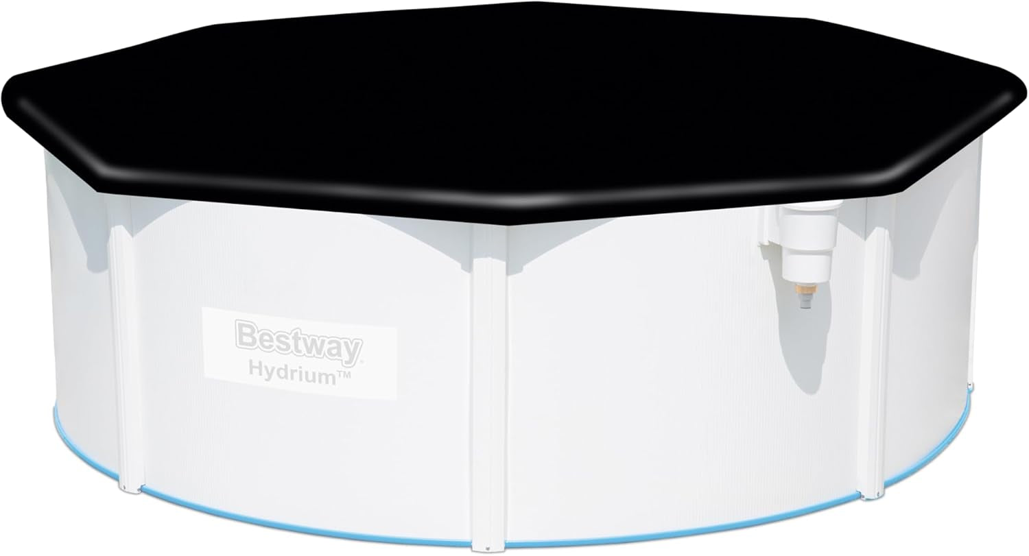 Prelată Bestway din PVC Ø 401 cm, neagră, rotundă