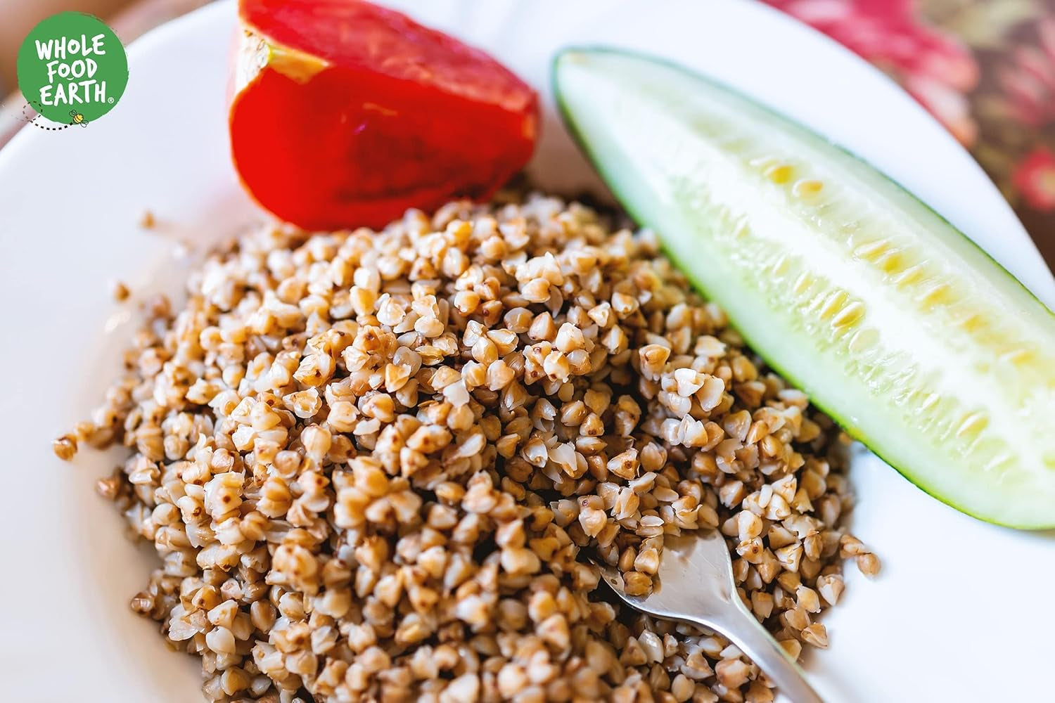 Wholefood Earth gerösteter Bio-Buchweizen, 1 kg