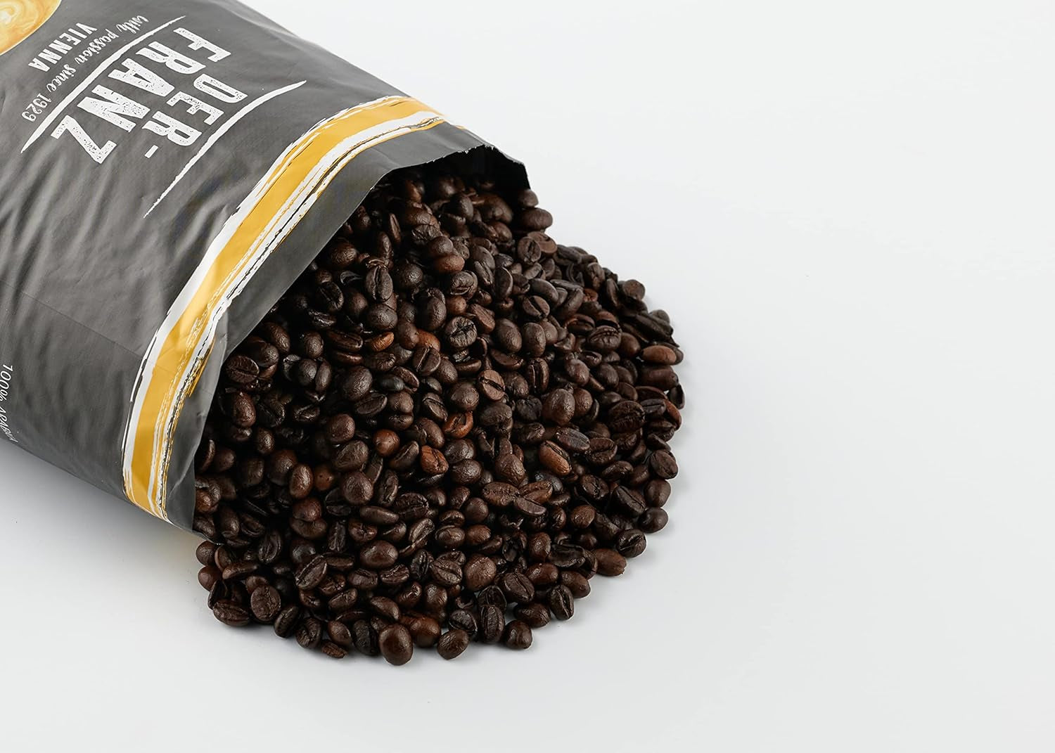 DER-FRANZ Kaffeecreme, Intensität 4/5, 100 % Arabica, ganze Kaffeebohnen Coffee Naty Shop