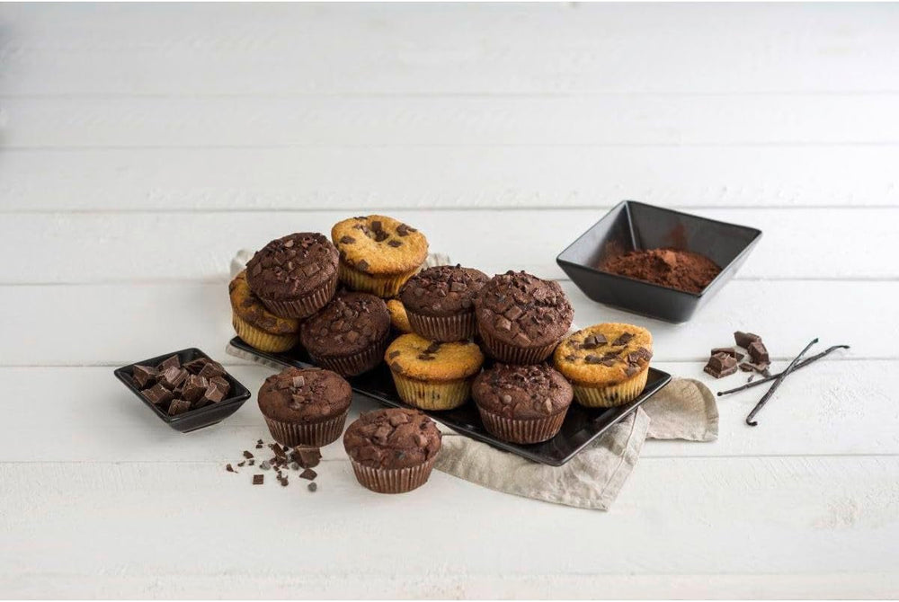 Zenker 6Er Muffinform Schwarz Metallic, 275X190X30 Mm, Teflon Classic Antihaftbeschichtung, Hitzebeständig bis 230°C, Leichte Reinigung, Ideal Für Köstliche Muffins Formen und Backbleche Naty Shop