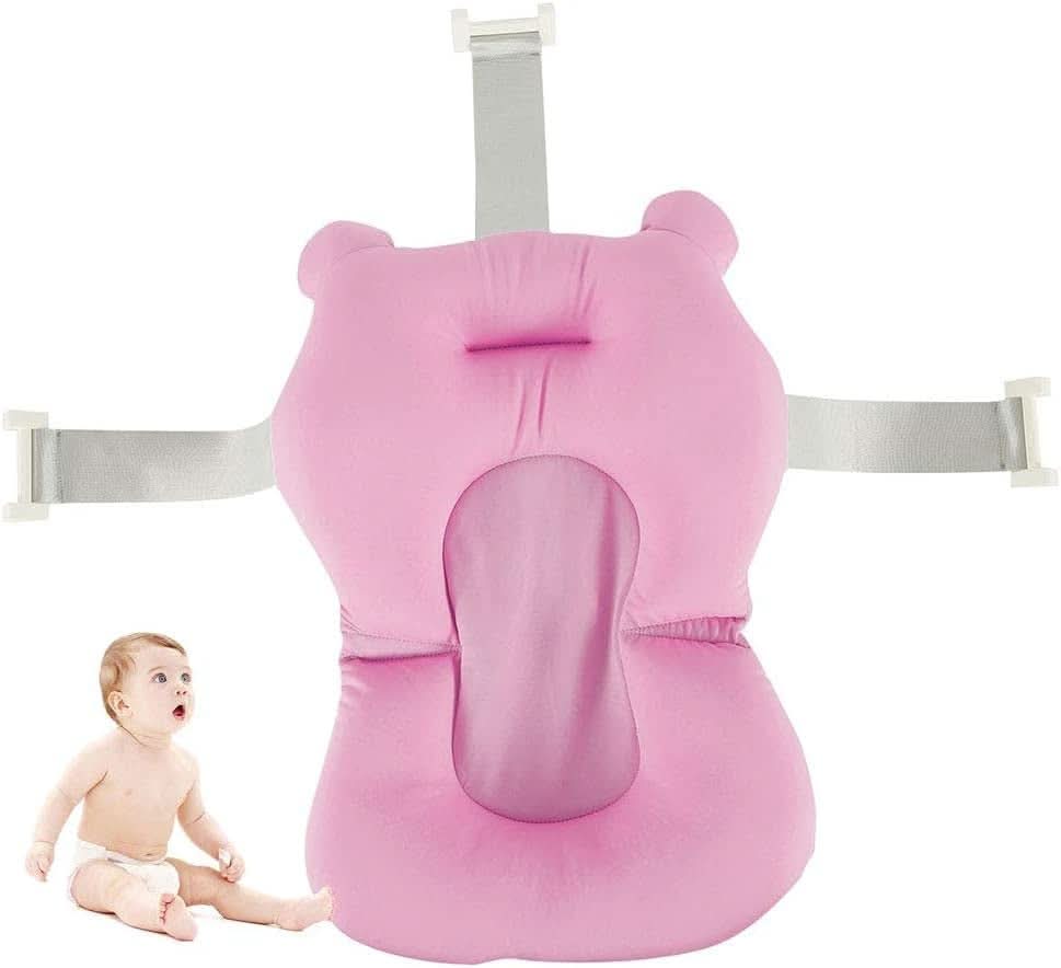 Baby-Badestützkissen, rutschfest, weich, schnell trocknend, verstellbar, Mutter und Baby, Naty Shop