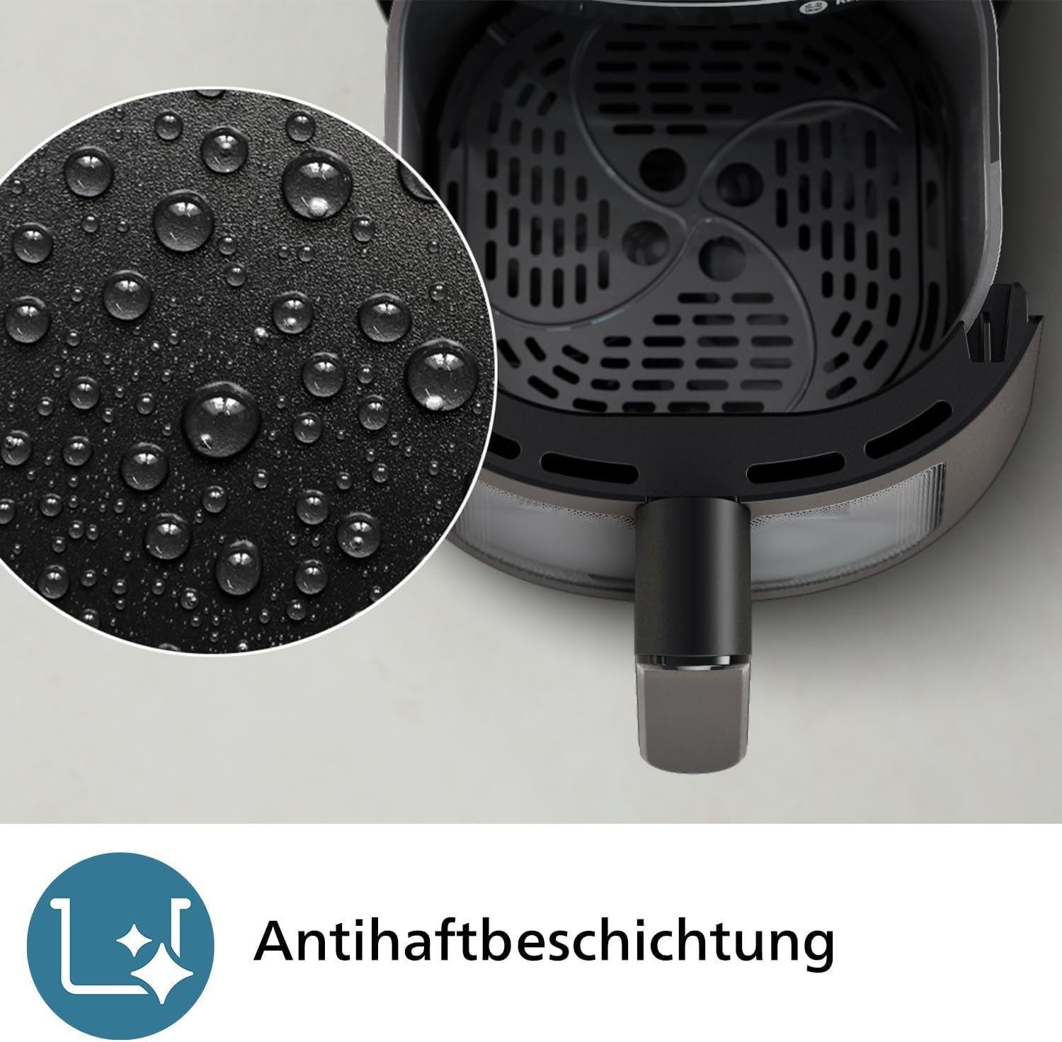 Philips Airfryer 2000-Serie 4,2 l – digitaler Touchscreen, 13 Kochoptionen, 9 voreingestellte Funktionen, bis zu 90 % weniger Fett mit Rapidair-Technologie, Leistung 1500 W. Haushaltsgeräte Naty Shop