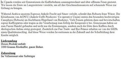 Espresso organic Ankole, boabe întregi, 1000 g, pachet de 4