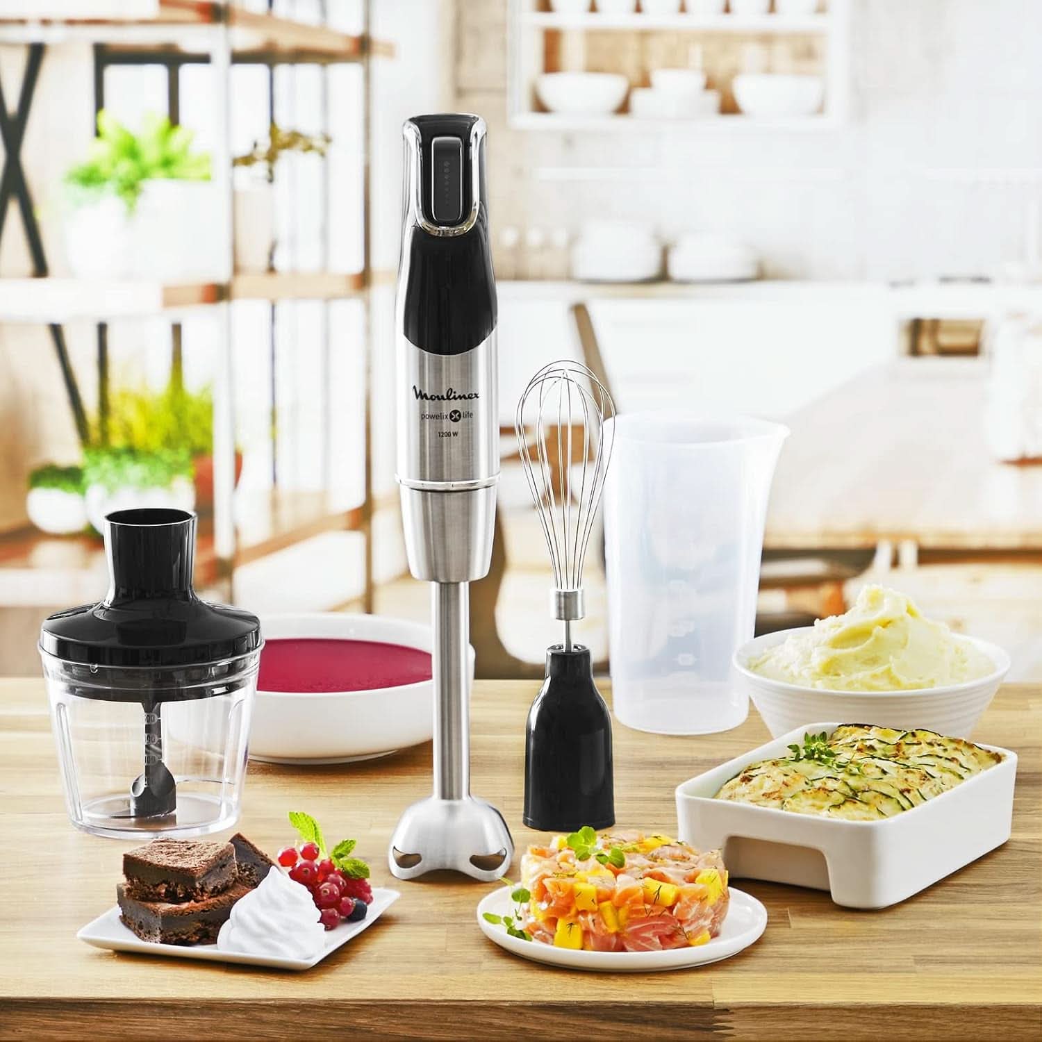 Infinyforce Pro Standmixer 1200W, Hochleistungsklingen, Schnelle Ergebnisse, Ergonomische Geschwindigkeitsregelung, Geschwindigkeitsregelung, Abnehmbare Spülmaschinenfeste Teile DD95JD10 Bucatarie Naty Shop