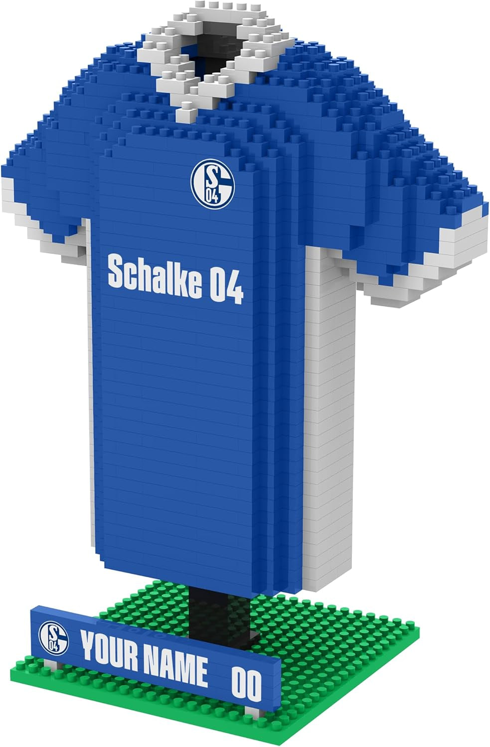 FOCO Offizielles Lizenzprodukt FC Barcelona Personalisiert BRXLZ Schreibtisch Hemd 3D Bricks Building Konstruktionsspielzeug