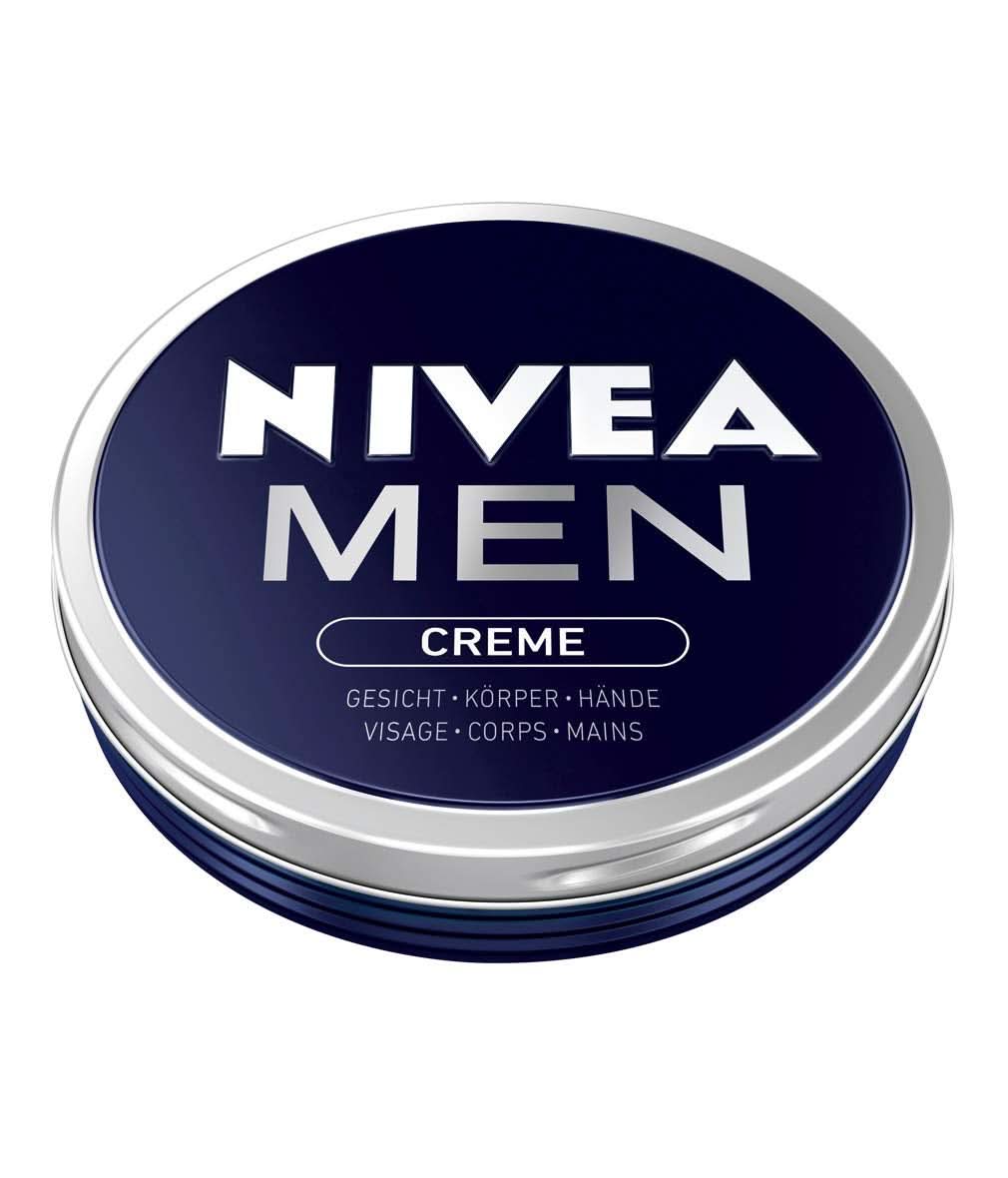 NIVEA MEN Creme, pflegende Hautcreme mit Vitamin E, 150 ml Naty Shop 75 ml 75 ml