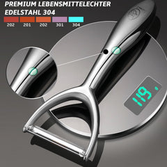Premium Peeler din oțel inoxidabil pentru fructe și legume Peeler Naty Shop