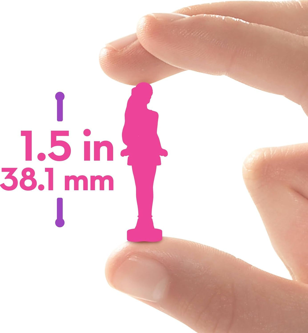 Barbie Mini BarbieLand Reveal-Puppen 5er-Set, ca. 4 cm große Puppen mit Überraschung beim Auspacken, verschiedene Reveals (Stile können abweichen), JCB27