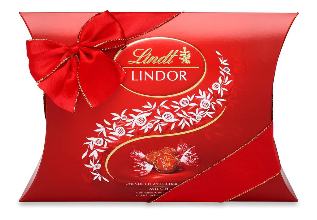 Mix de bile LINDOR de ciocolată Lindt, diverse sortimente Bomboane de Ciocolata Naty Shop 325 grame Ciocolata cu Lapte