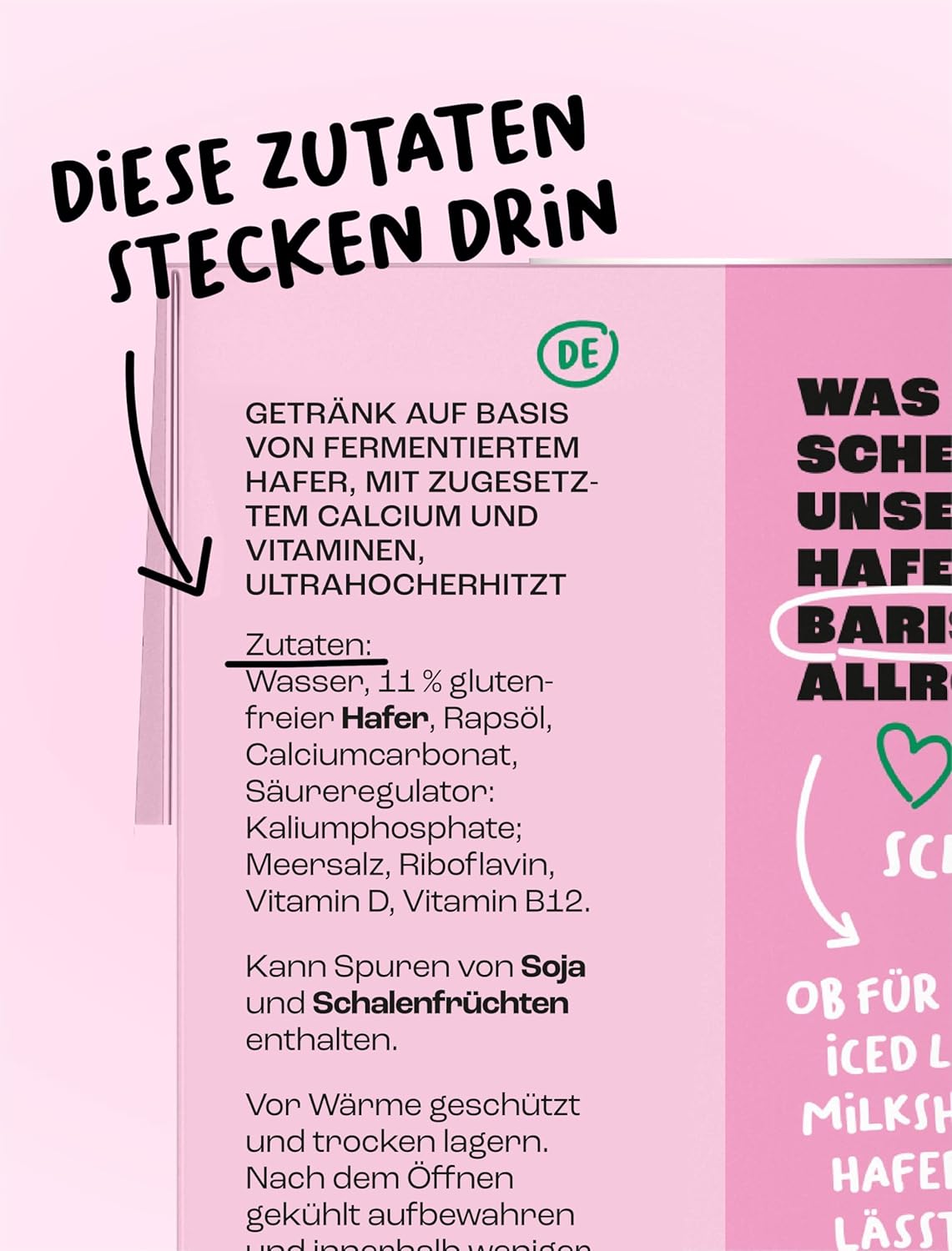 Lazy Heroes Hafer Barista Drink – Perfekter glutenfreier veganer Schaum