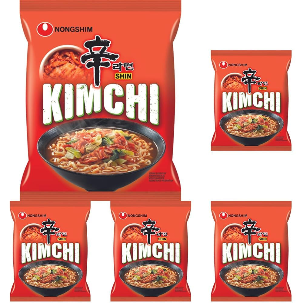 NONGSHIM - Supă instant cu tăiței Kimchi - (1 x 120g)