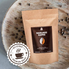 Cafea cu alune de pădure Henry's 500g - Cafea gourmet rafinată cu cele mai fine arome - prăjită artizanal - boabe de cafea premium