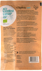 Organic Bites - Migdale cu Scorțișoară și Migdale în Ciocolată Neagră Belgiană / Fără Zahăr Adăugat, Fără Îndulcitori / Vegan și Comerț Echitabil / 1 x 85g