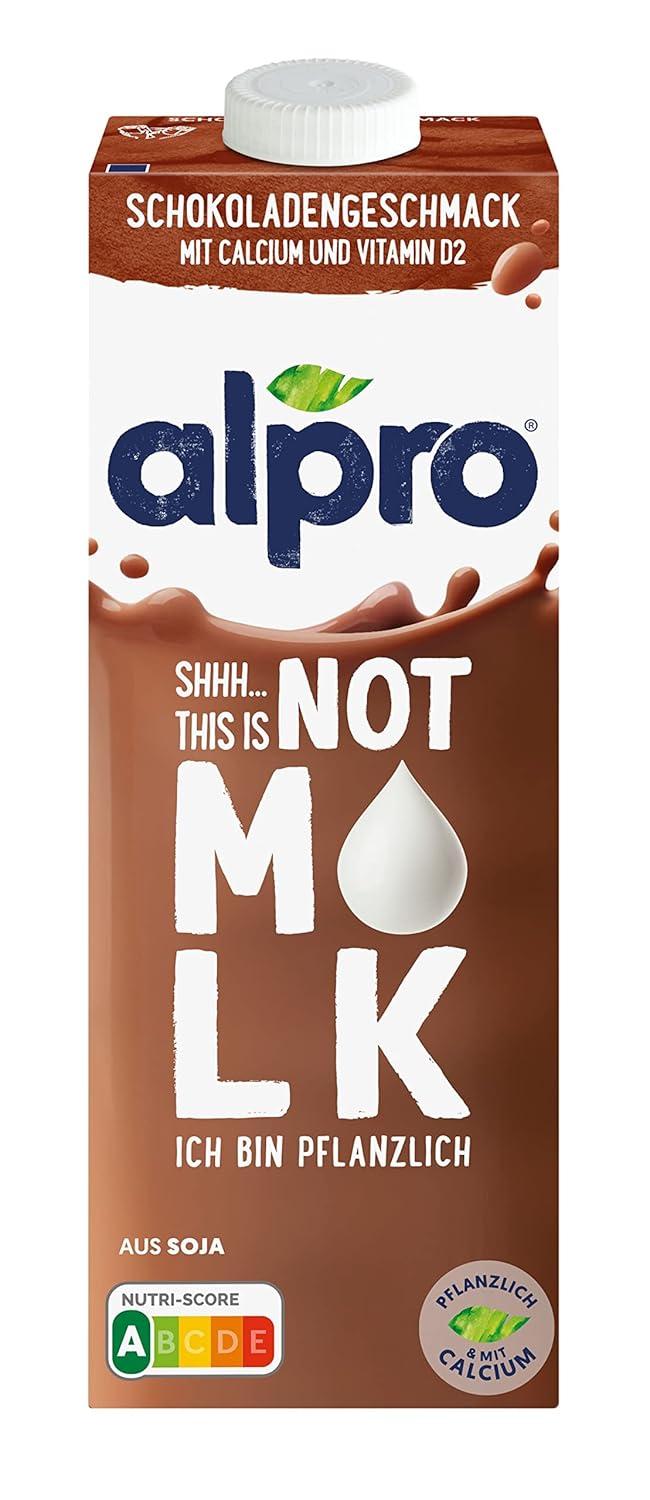 Alpro Vanille-Sojagetränk – vegan, laktosefrei, mit Vitaminen