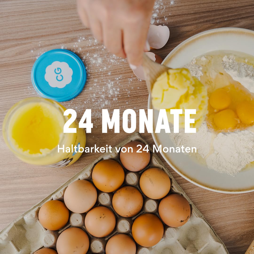 Gheebutter BIO 600 g – Ideal zum Braten und Backen laktosefrei