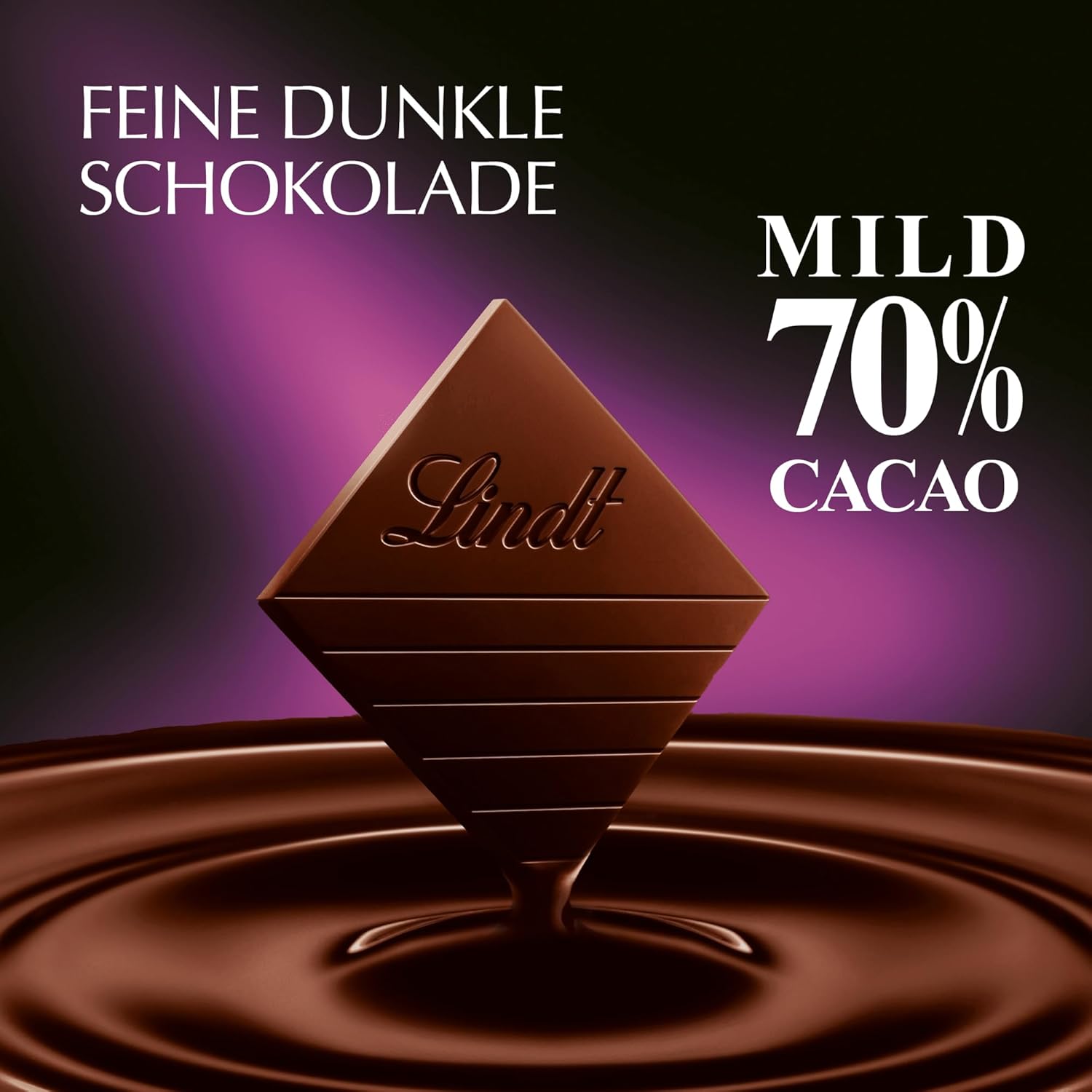 Lindt Excellence 78 Prozent Kakaoriegel – veganer Riegel mit Kakaointensität und Persistenz, 100 g, ideales Geschenk
