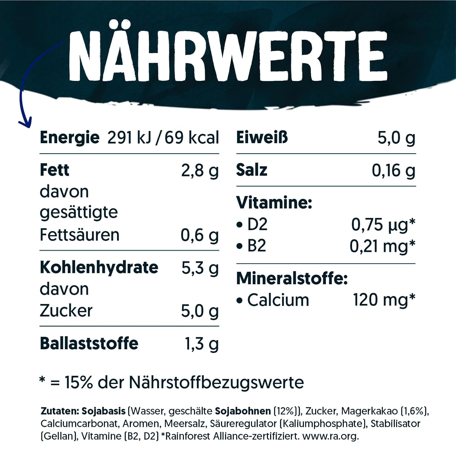 Alpro Vanille-Sojagetränk – vegan, laktosefrei, mit Vitaminen