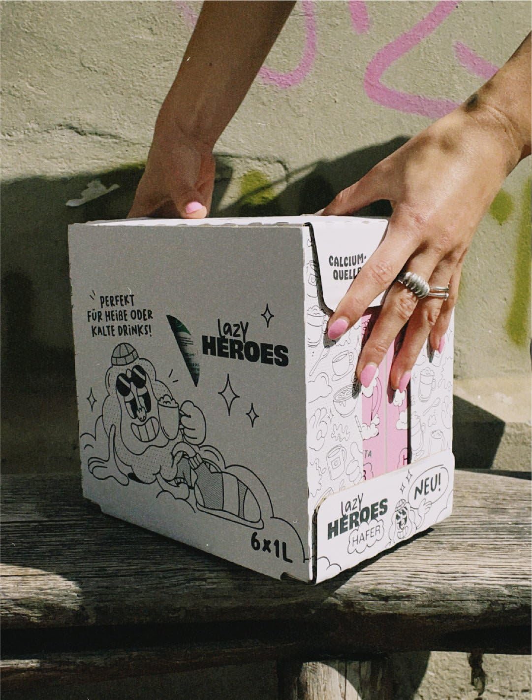 Lazy Heroes Hafer Barista Drink – Perfekter glutenfreier veganer Schaum