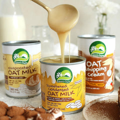 Nature's Charm Vegane Kondens-Hafermilch – Kaffee und Desserts