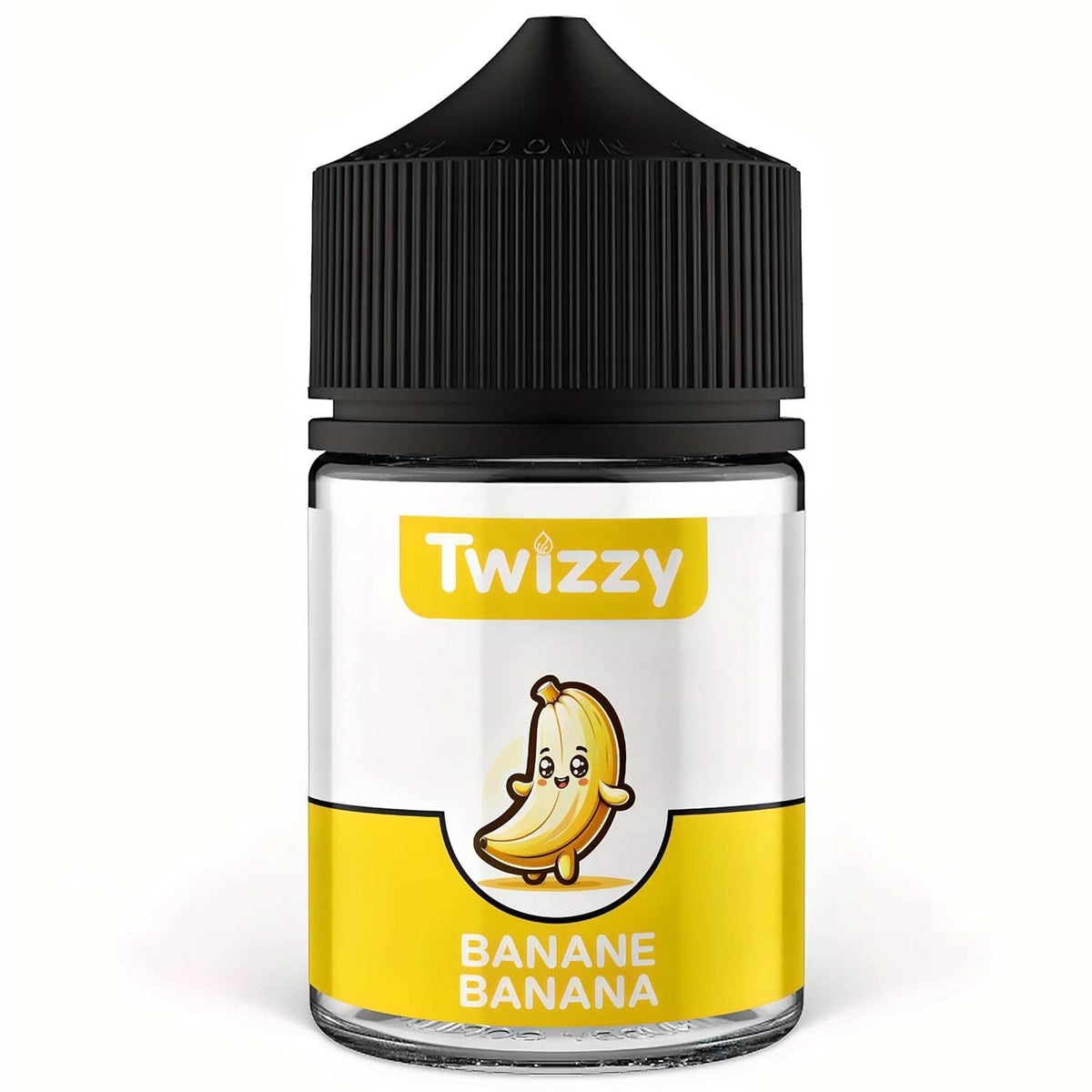 Twizzy Bananen-Lebensmittelgeschmack – 60 ml – Intensiver Geschmack – Ideal zum Backen. Aromen Naty Shop