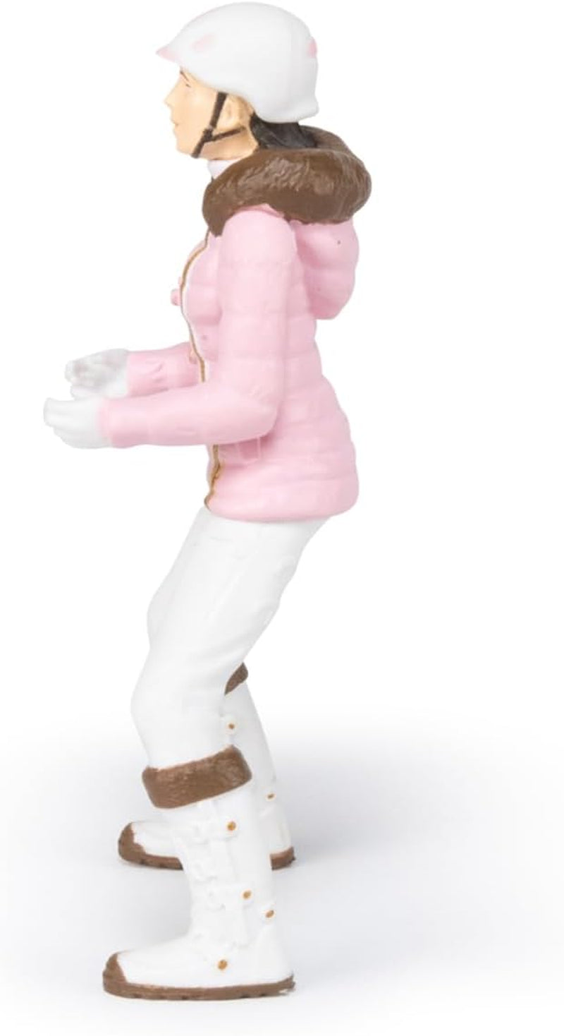 PAPO - Pferdefigur - Rider Fashion Winter, Leidenschaft fürs Reiten, Spielzeug für Kinder ab 3 Jahren. Naty Shop Actionfiguren