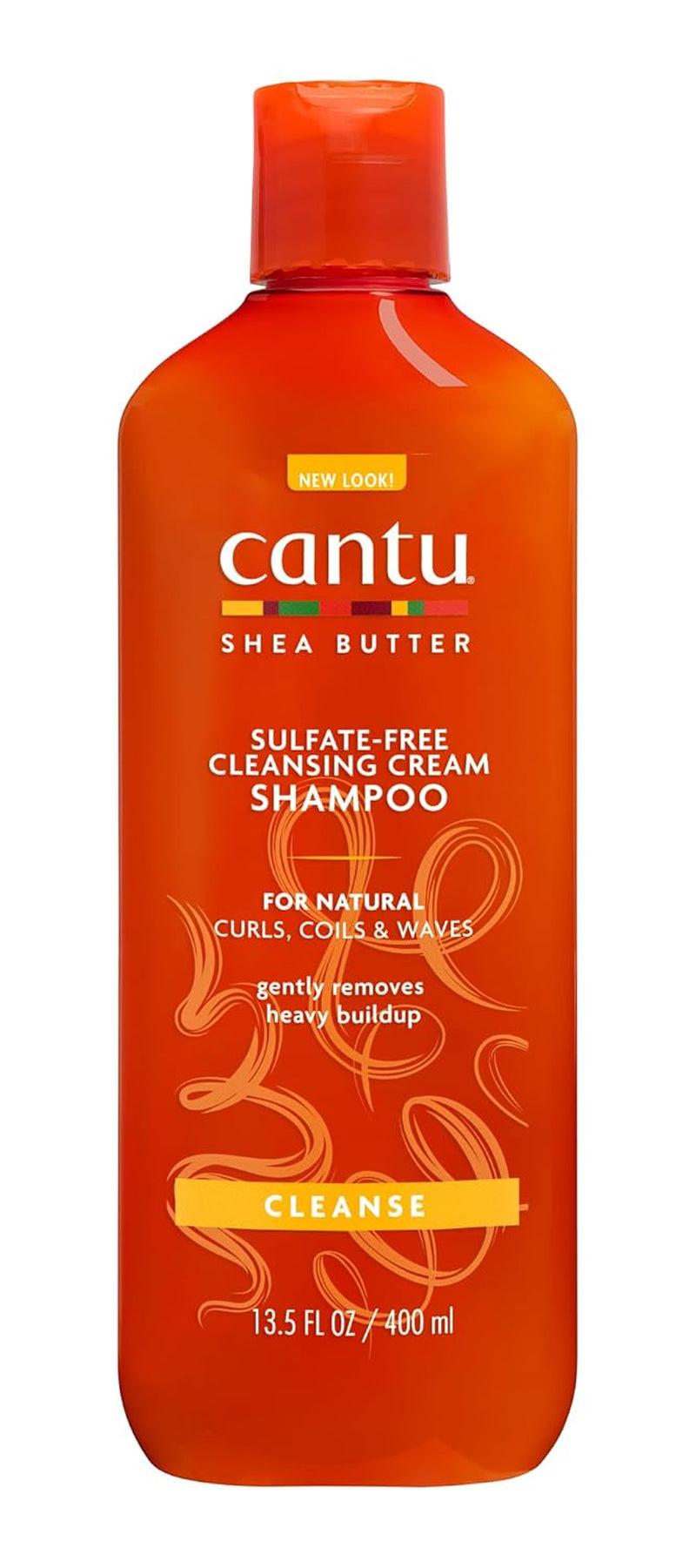 Cantu Cleansing Cream Shampoo – Shampoo Für Lockiges Und Krauses Haar – Reichhaltige Formel Aus Shea Butter – Sanfte Und Tiefenwirksame Reinigung Für Haar Und Kopfhaut – Sulfatfrei – 400 Ml Duș și baie Cantu Default Title