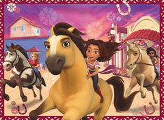 Ravensburger Puzzle pentru copii - 12994 Friends For Life - Dreamworks Spirit Puzzle pentru copii de la 7 ani, cu 150 de piese în format Xxl Puzzle Naty Shop
