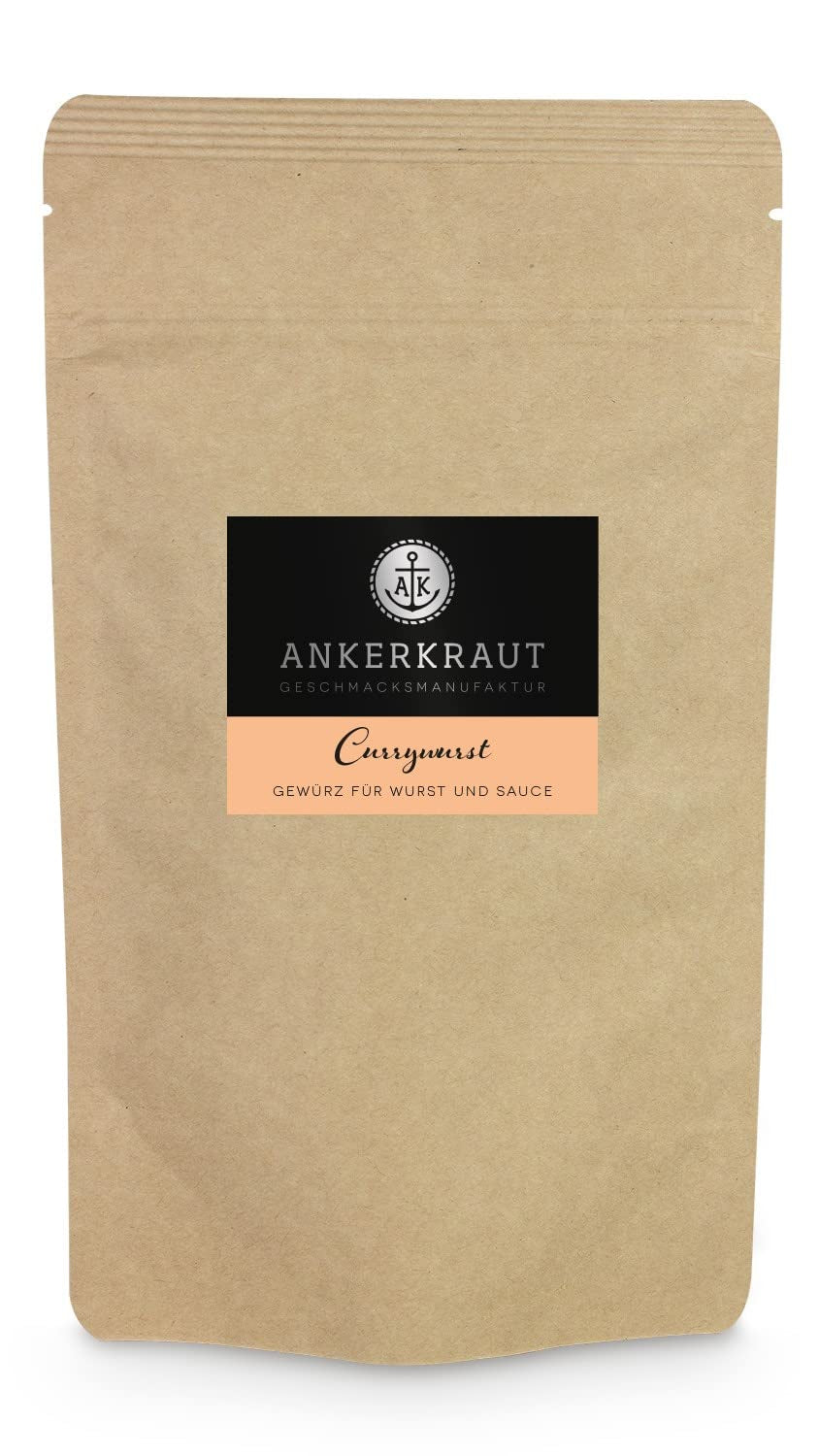 Ankerkraut Currywurst, 90g im Korkenglas, Gewürzmischung zum Anmischen selbstgemachter Currywurst-Soße oder als Topping