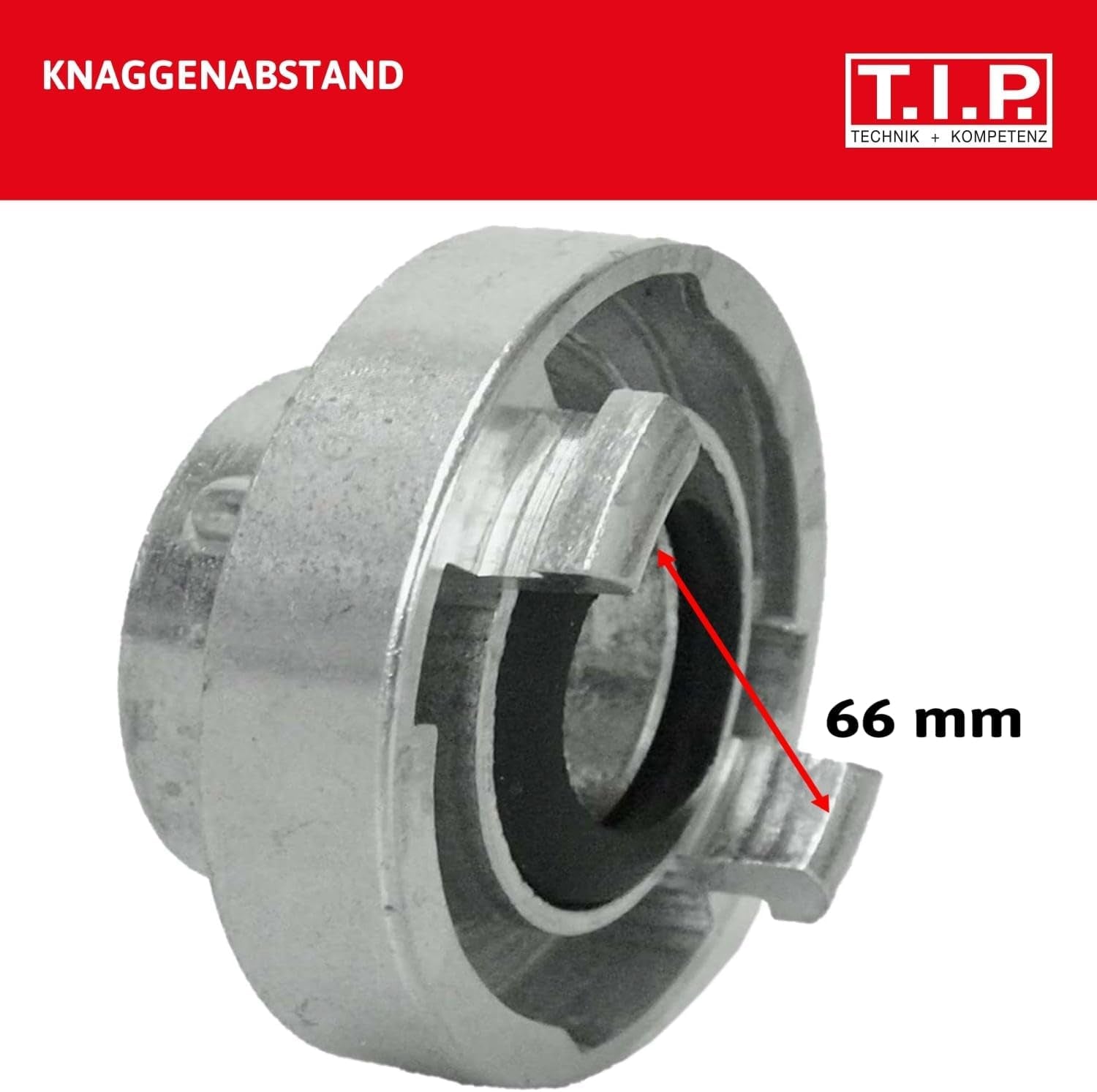 Cuplaj Storz TIP C 52, filet interior de 2 inch, pentru țevi și dispozitive cu inel de etanșare din nitril pentru inserții de aspirație și presiune, fabricat din aluminiu, 31092