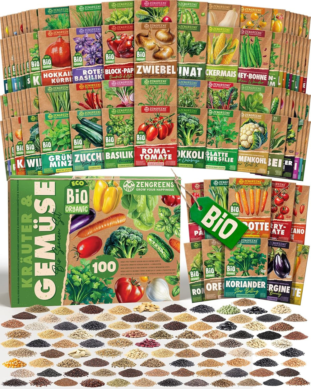 Semințe de roșii organice într-un set de 10 - 10 semințe de roșii pentru cultivare ușoară în grădină, balcon sau strat înălțat - semințe de plante - răsaduri