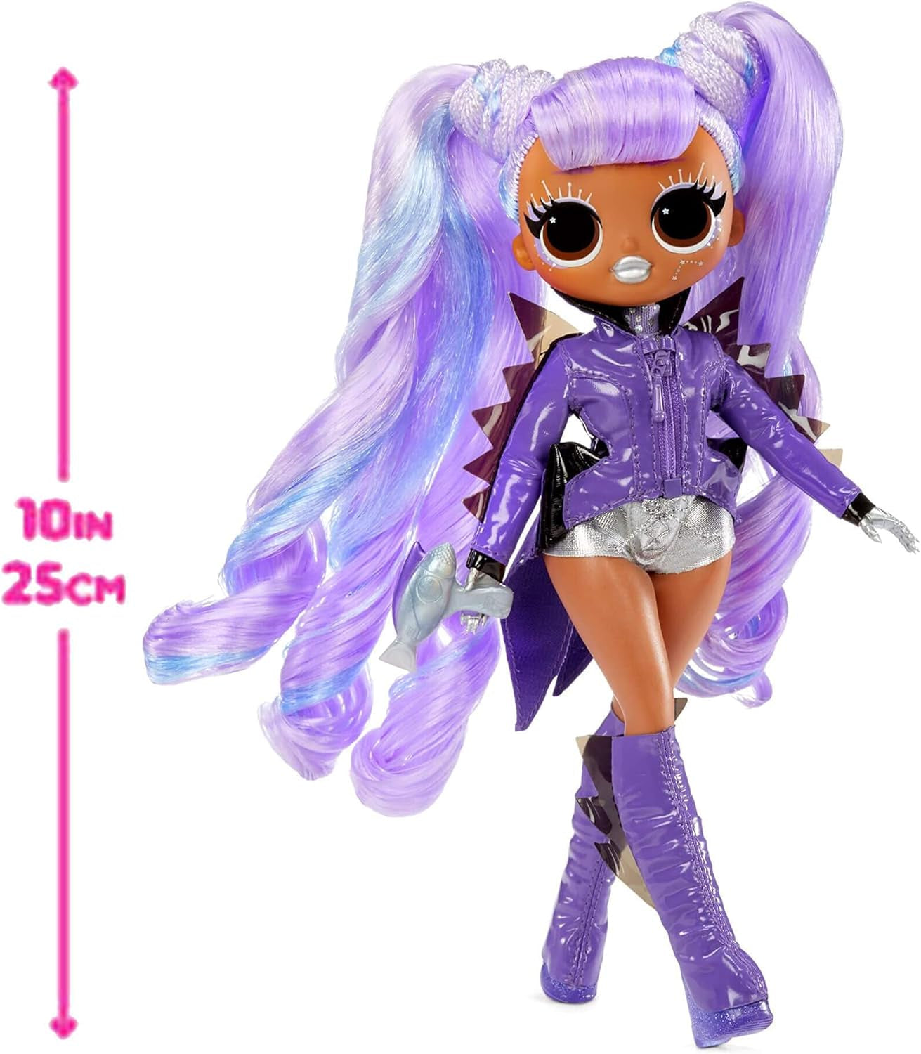 L.O.L. Surprise! 577898EUC OMG Movie Magic Gamma Babe-Modepuppe zum Sammeln mit 25 Überraschungen & Film/Theater-Spielset-Serie 1-Enthält Mode, Accessoires und mehr-Für Jungen und Mädchen ab 4 Jahren