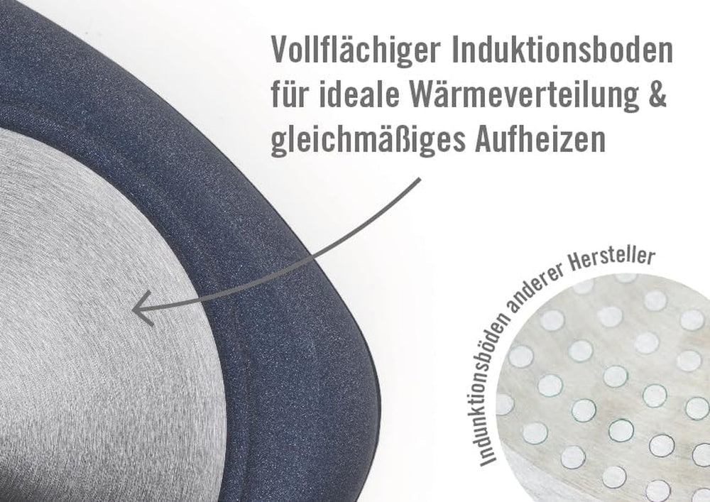 Woll Nowo Titanium Guss-Kasserolle Viereckig - Induktiv -, 28 X 28 Cm, 10 Cm Hoch, 6.0 Liter, Mit 2 Seitengriffen - Geeignet Für Alle Herdarten, Aluminium, Backofenfest, Schwarz Formen und Tabletts zum Backen Naty Shop