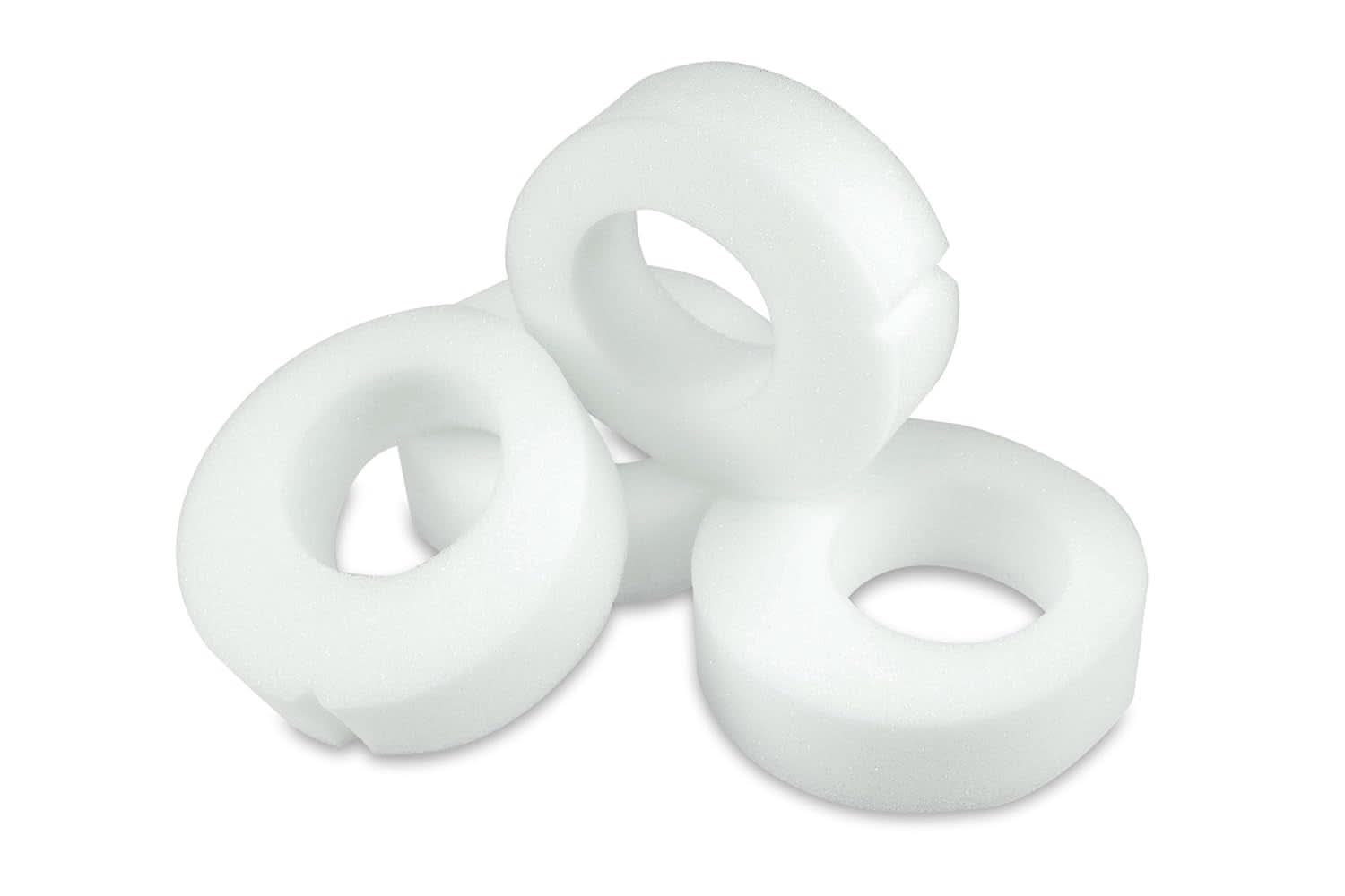 ELANEE Brust-Ringe, Schutz Der Brustwarze Bh-Kontakt Durch Hohllagerung, Ideal Bei Wunden, Entzündeten Brustwarzen Durch Stillen, 10 Stück (222-00) Zubehör Lebensmittel und Stillen Bebe Naty Shop