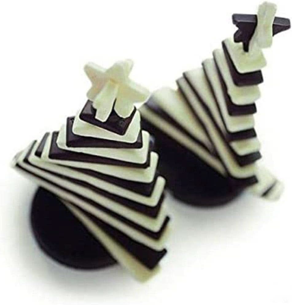 Silikomart 22.151.77.0065 C3D 01, Schokoladenbaum 3D-Küche Naty Shop