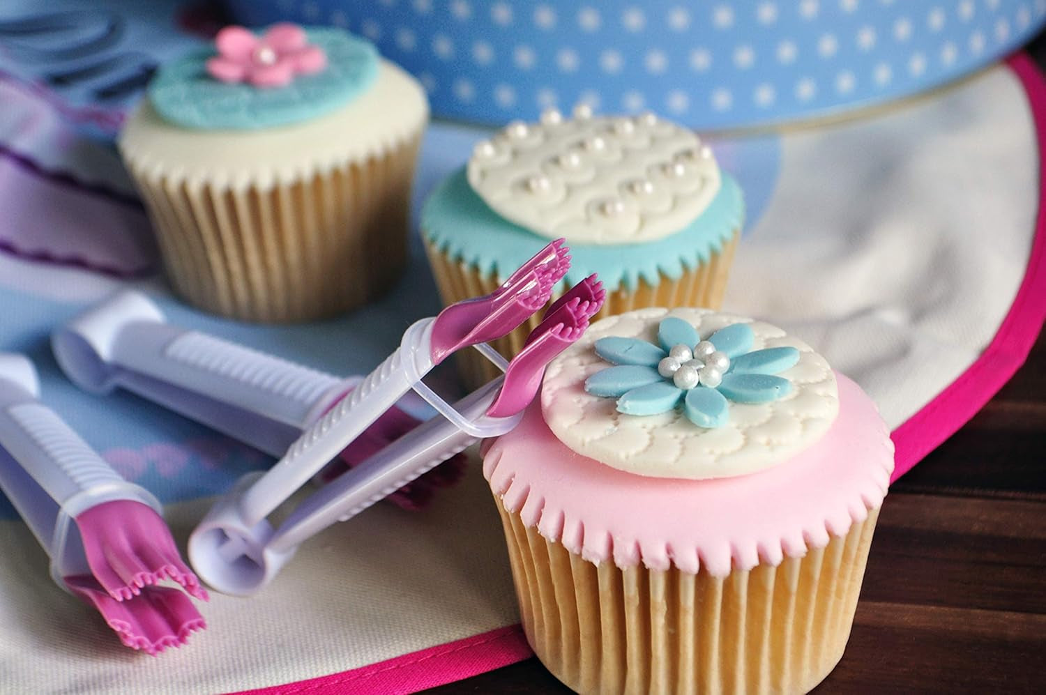 Tala Performance Muffin-Blech, 6 Löcher, Jumbo-Größe, Karbonstahl Von Professioneller Stärke, Mit Antihaftender Eclipse-Beschichtung, Schwarz Formen und Tabletts zum Backen Naty Shop