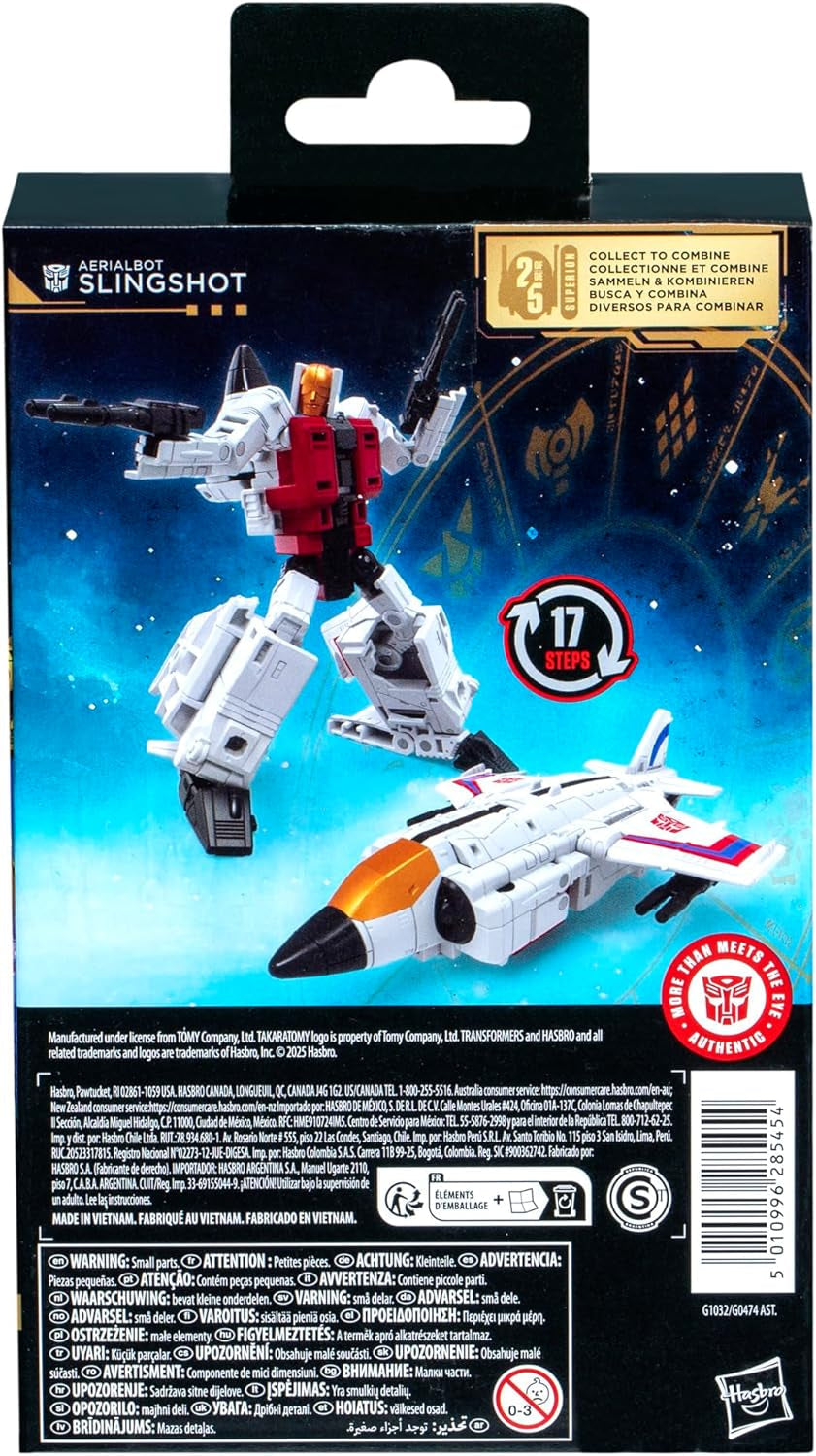 Transformers Age of the Primes Deluxe-Klasse Aerialbot Slingshot Actionfigur Actionfiguren Naty Shop