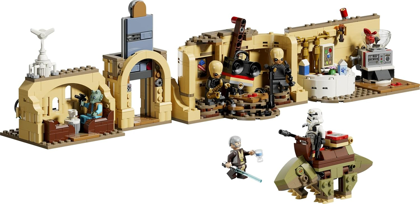 LEGO Star Wars 75425 SMART Play: Mos Eisley Cantina - Kompatibles Interaktives Spielzeug inkl. 3 SMART Tags und 2 Minifiguren - Geschenkidee für Jungen und Mädchen ab 8 Jahren & Erwachsene Fans