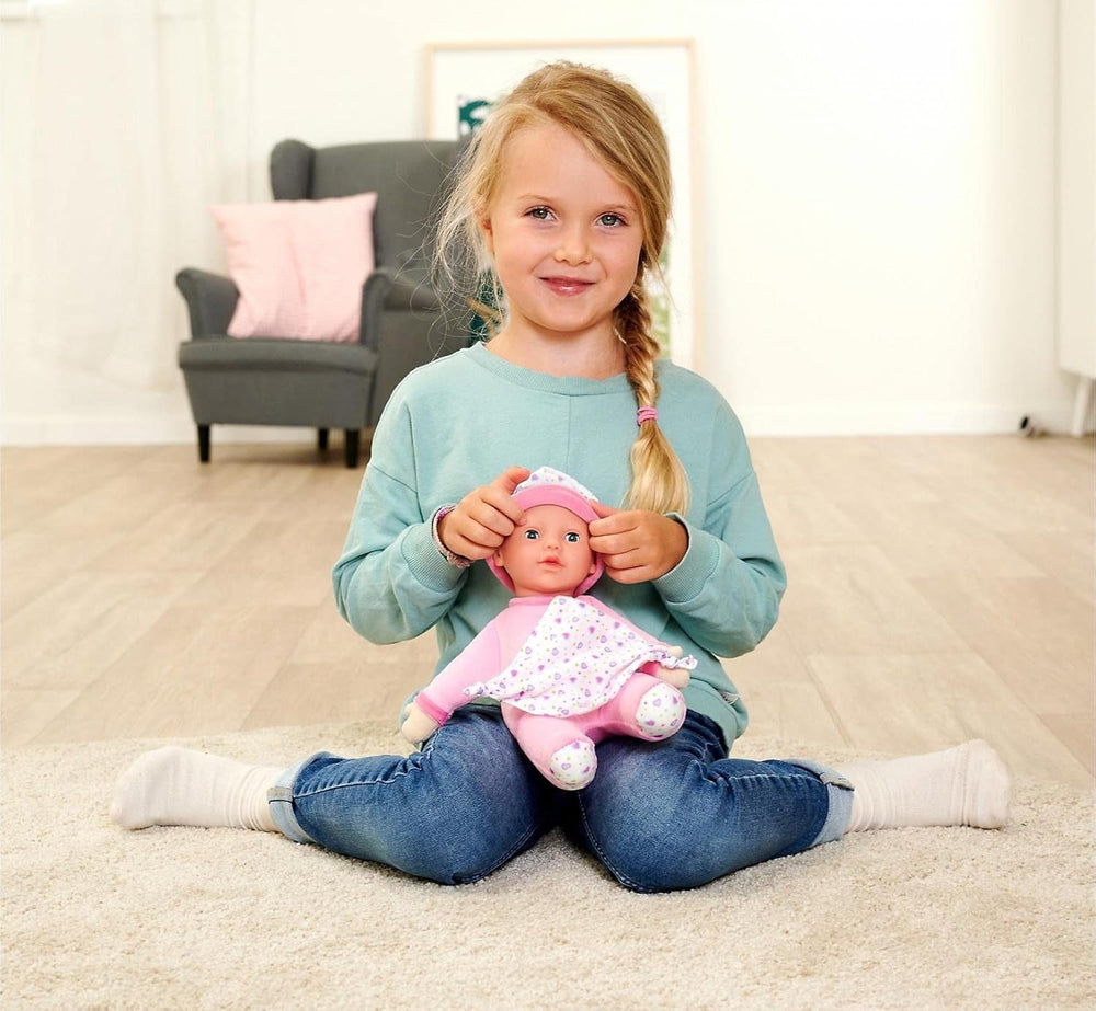 Simba Laura Nachtlicht / Weichkörperpuppe mit Licht und Melodie / 60 Sekunden Laufzeit / 30cm / Für Kinder ab 12 Monaten