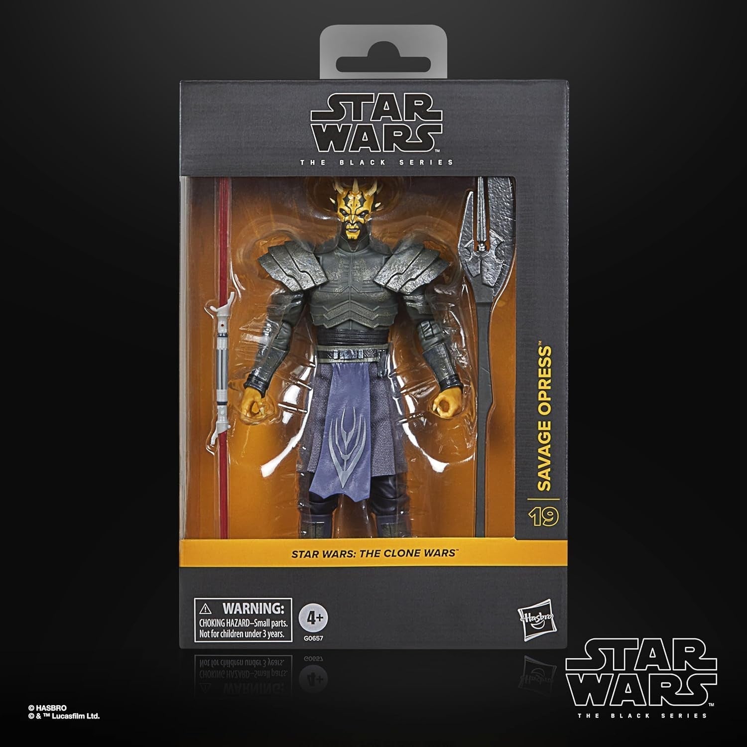 Star Wars Black Series Savage Opress, Star Wars: The Clone Wars Deluxe Sammelfigur (15 cm) Actionfiguren Naty Shop