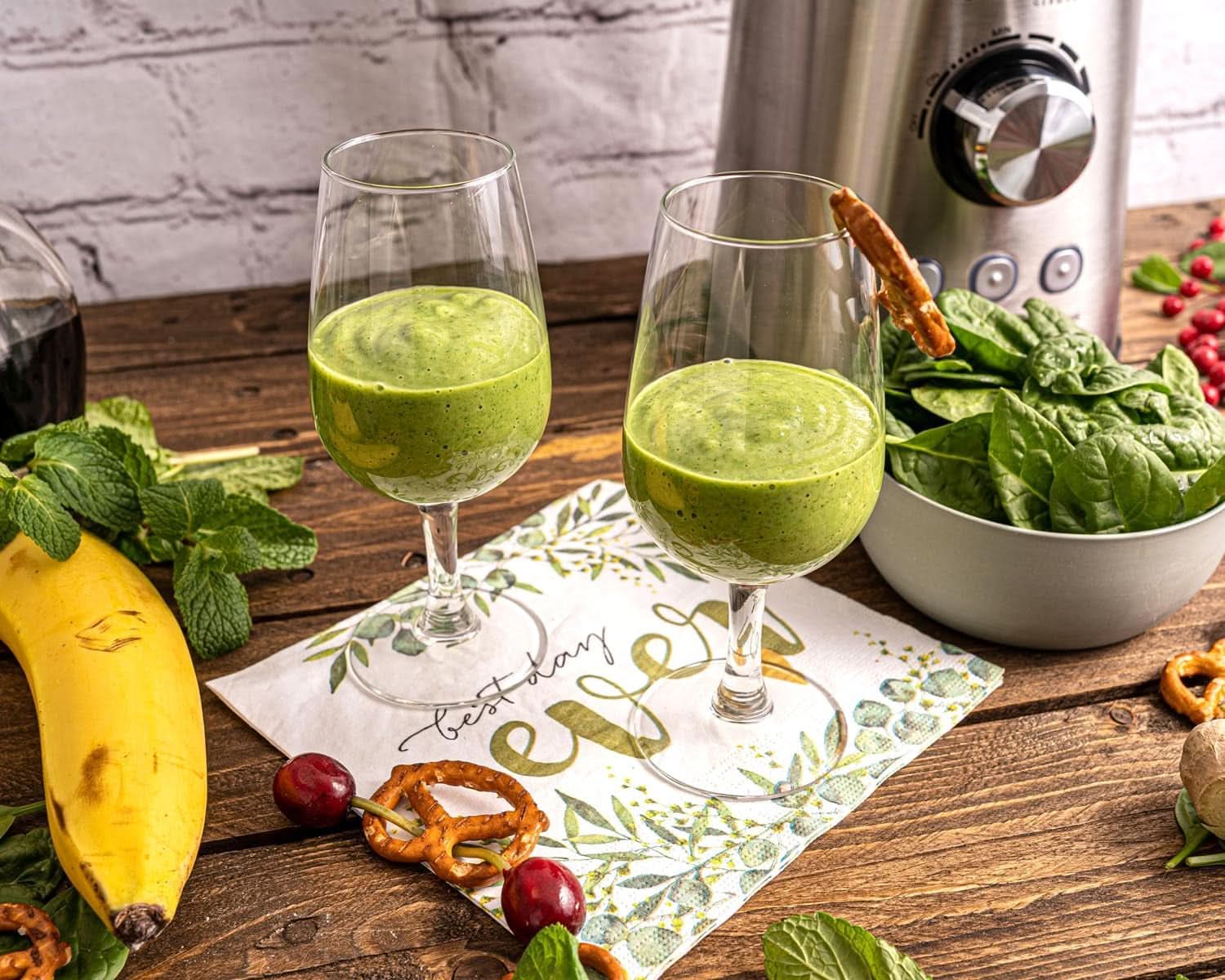 ROMMELSBACHER Standmixer MX 1250-22.000 U/Min, Stufenlose Drehzahlregulierung, Funktionstasten (Smoothie, Clean/Pulse, Ice Crush), Glaskrug, Edelstahlgehäuse, Spezialmesser, 1200 Watt Kitchen Naty Shop