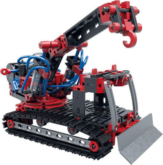 fischertechnik 533874 PROFI Pneumatic Power – Bausatz für Kinder ab 8 Jahren, pneumatisch betriebenes Spielzeug, Bagger und 4 weitere Modelle zum Zusammenbauen