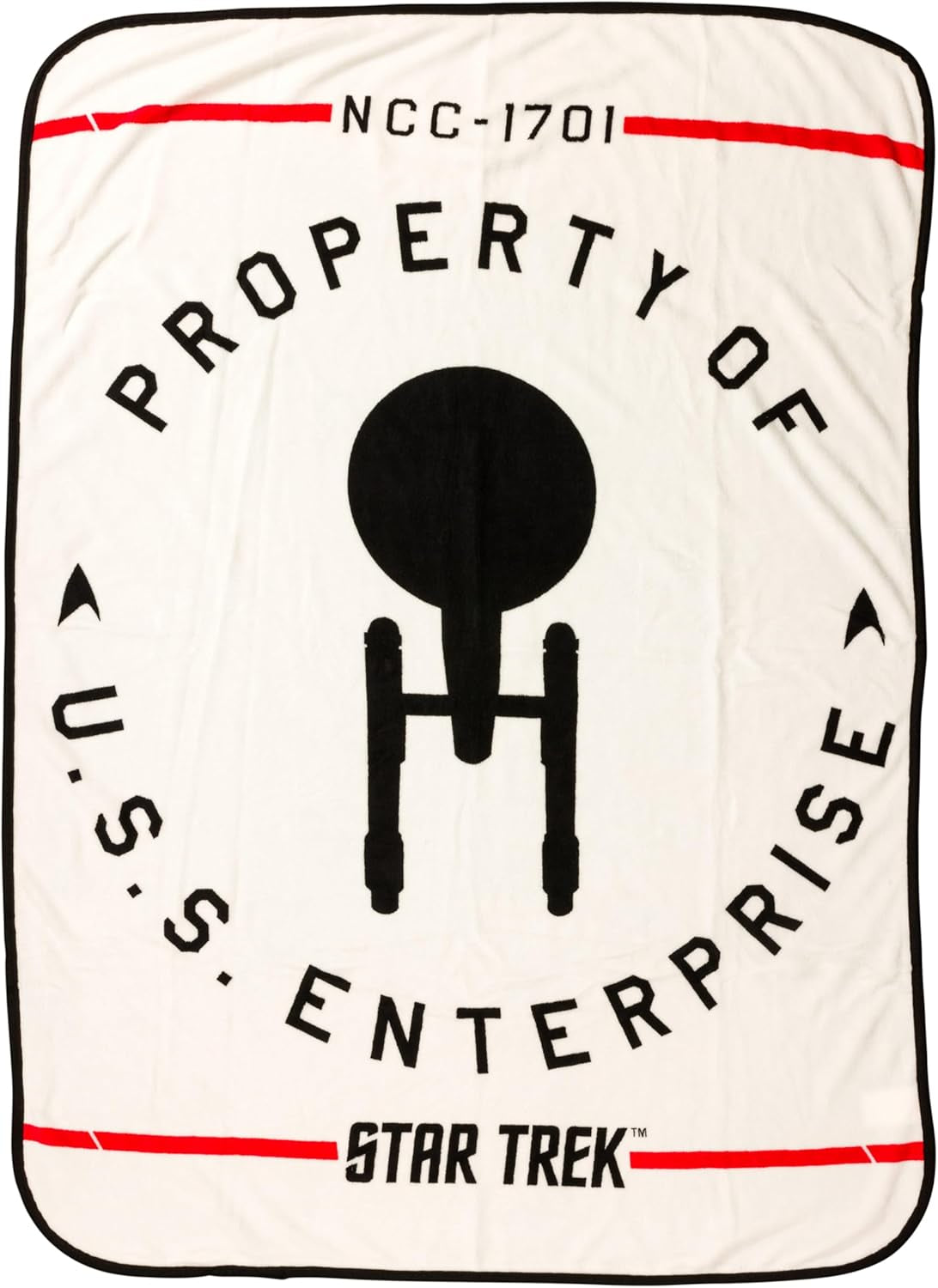 Silver Buffalo Garfield Hängedecke, Fleece, 114,3 x 152,4 cm. Betten und Decken Silver Buffalo Star Trek