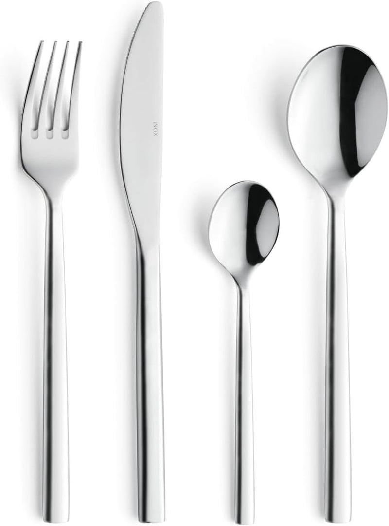 Amefa Carlton Besteckset für 6 Personen, 24-teilig Kitchen Naty Shop Set mit 16 Teilen