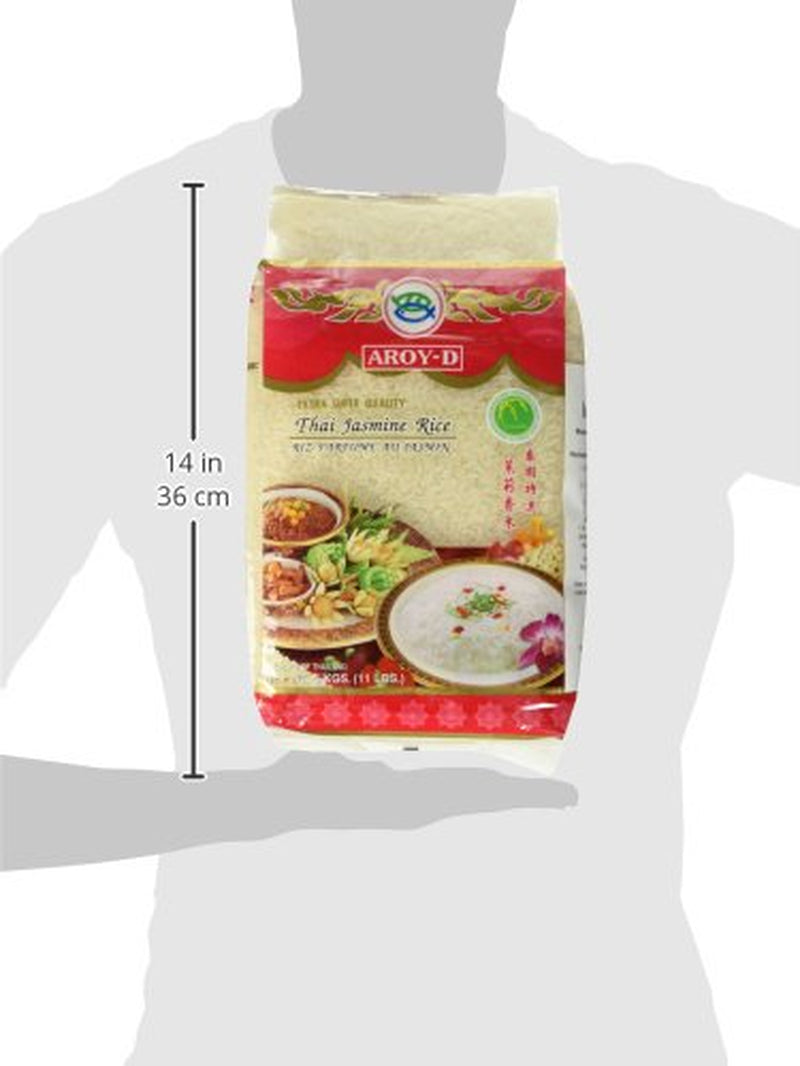 Aroy-D Duftreis, 100 % Langkornreis, 1 Packung (1 x 5 kg)