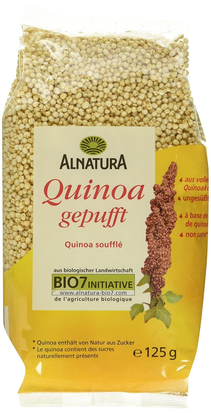 Quinoa expandată organică, 125g