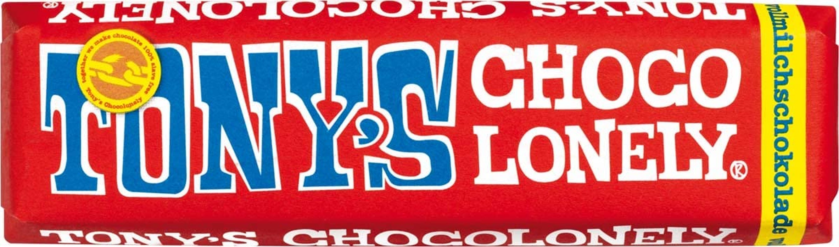 Tony's Chocolonely, ciocolată cu lapte cu caramel și sare de mare 47g
