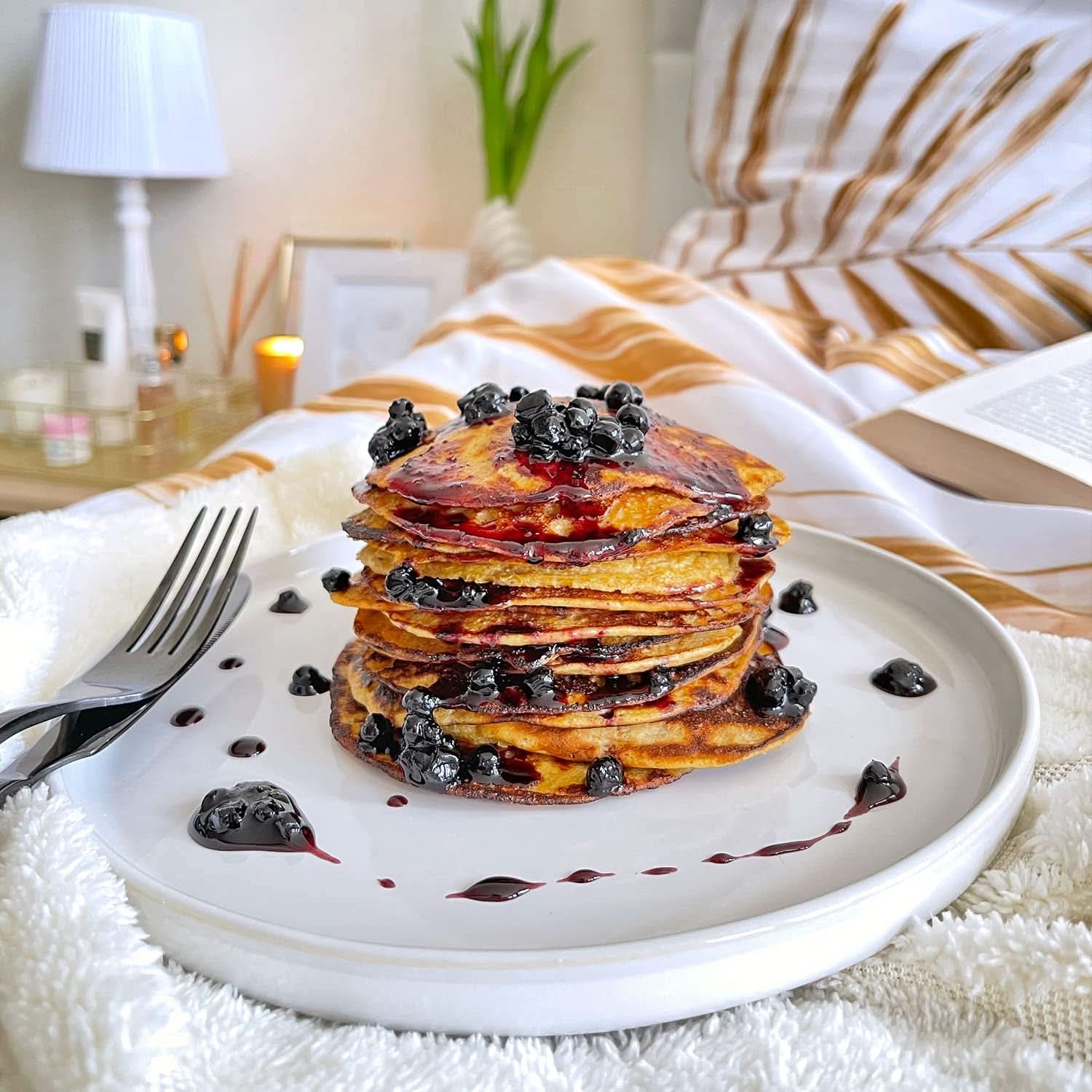 Bett'R Pancake Mix, biologische, vegane und glutenfreie Backmischung, 6 x 400 Gramm Kitchen Naty Shop