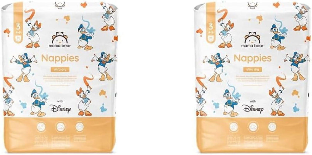 Windeln Mama Bear Disney Ultra Dry Größe 4 (8-14 kg), weiß, 84 Stück (1 Packung)