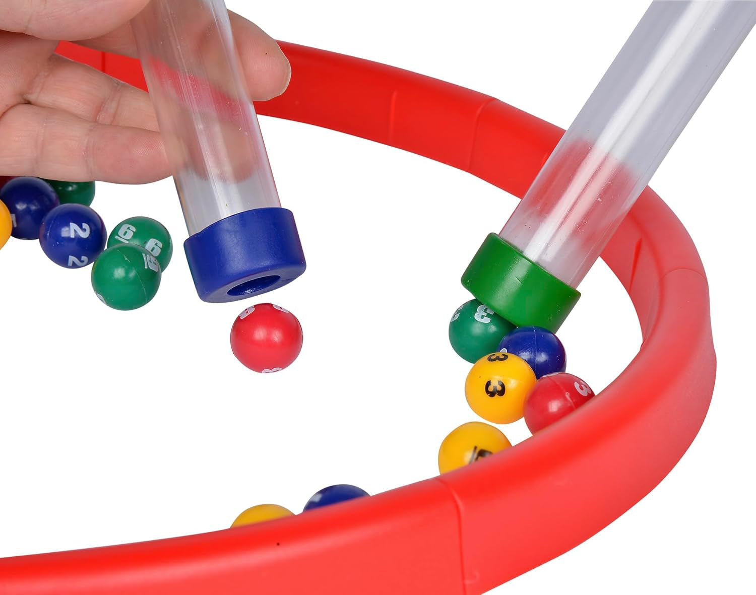 Noris 606064480 Kugelblitz, das blitzschnelle Actionspiel mit Lerneffekt in verschiedenen Spielvarianten, ab 4 Jahren