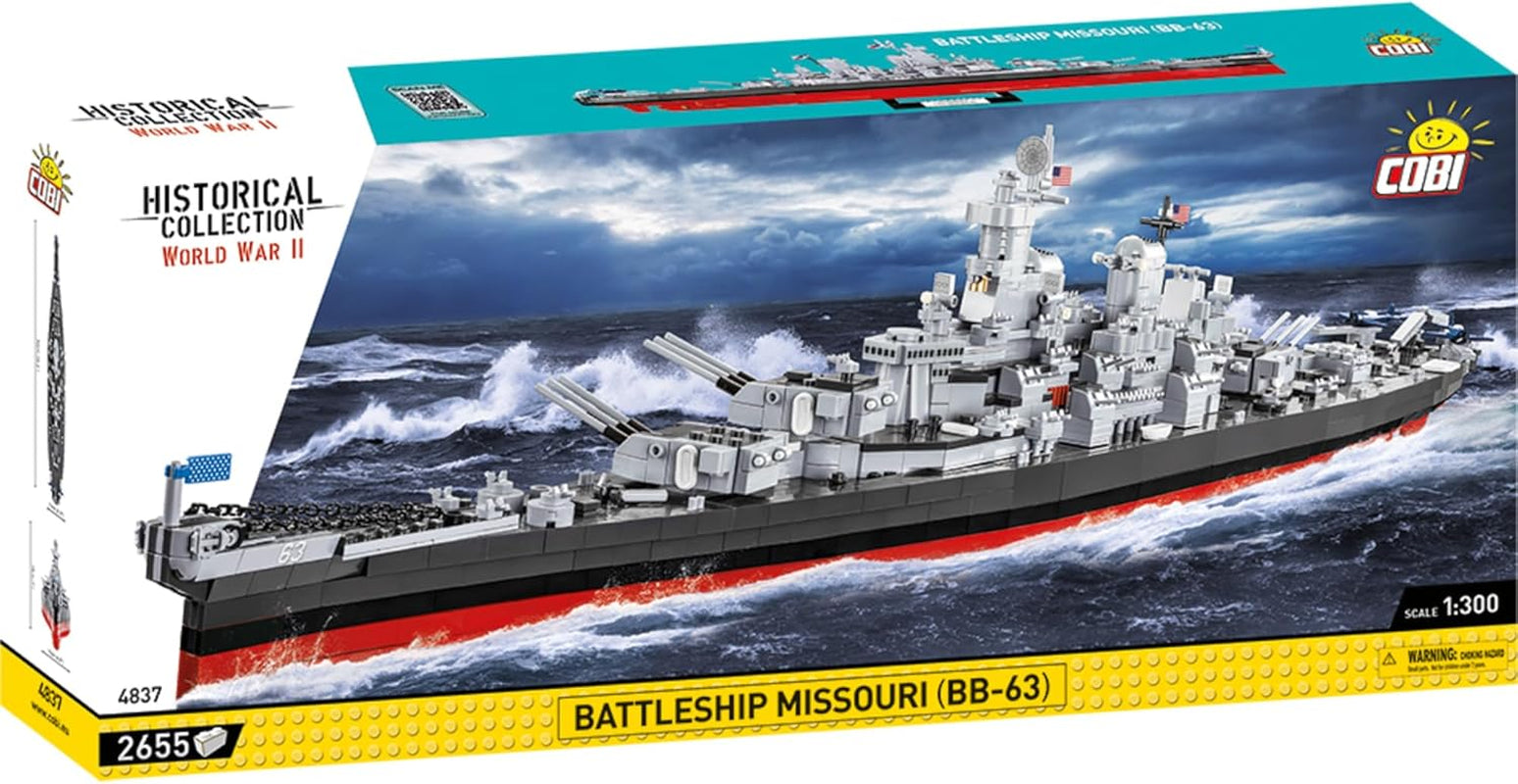 Cobi 4837 Battleship Missouri (BB-63)